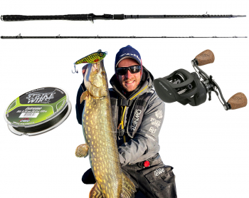 Pierre Monjarret BFT Lizzard X 8'6" XH Combo - 13 Fishing Concept A BC